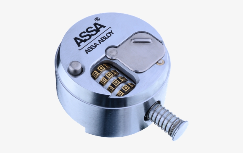 The Assa Sr400 Dial Puck Lock Is A Shackleless Resettable - Assa Abloy, transparent png download