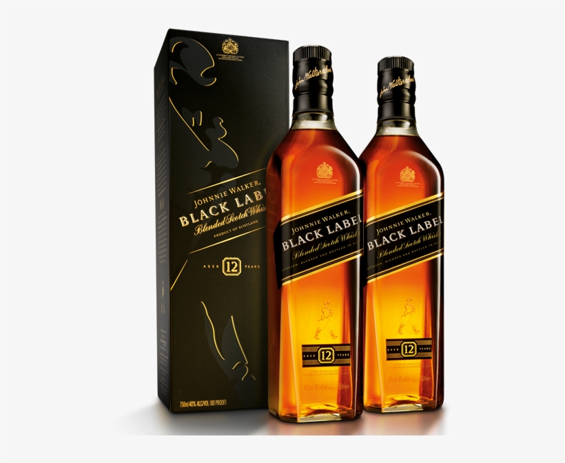 Johnnie Walker Black Label Asda, transparent png download