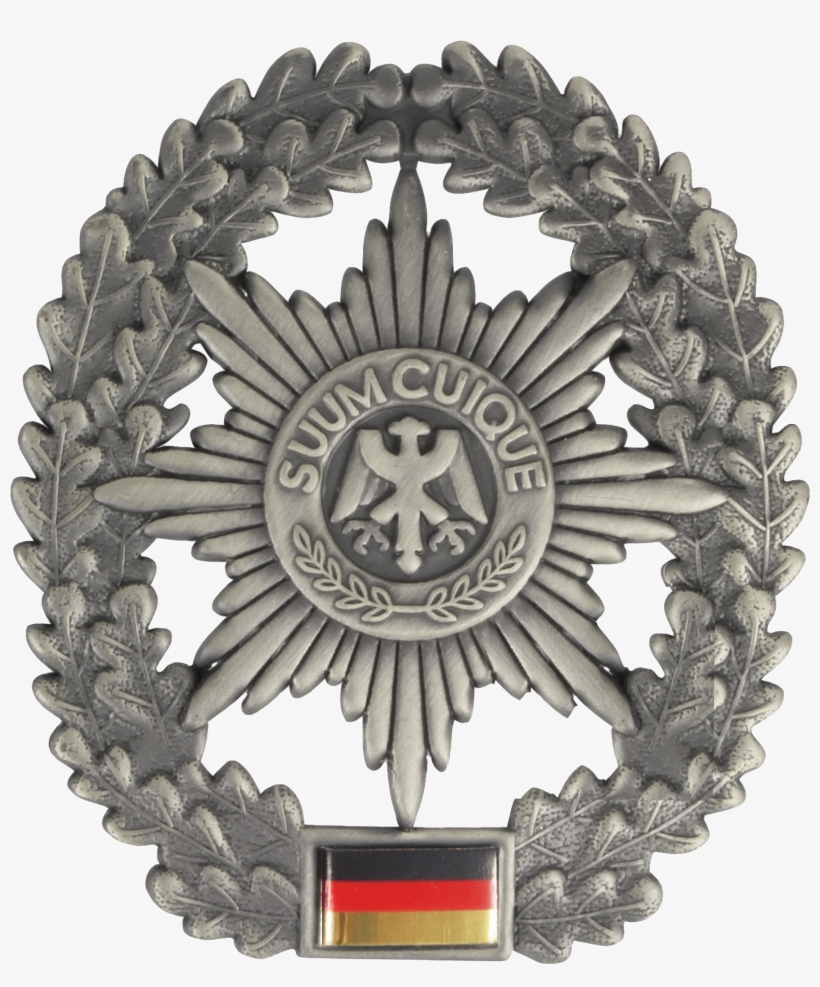 Bw Barettabzeichen Feldjäger - Bundeswehr Barettabzeichen - Feldjäger, transparent png download