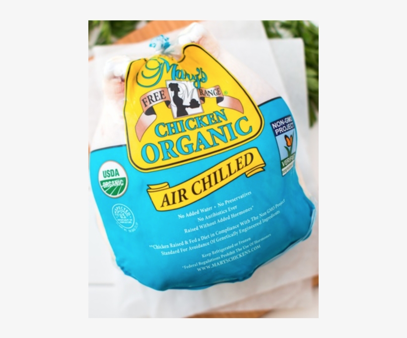 Mary's Free Range Air Chilled Organic Whole Chicken - Marys Free Range Chicken Whole Foods, transparent png download