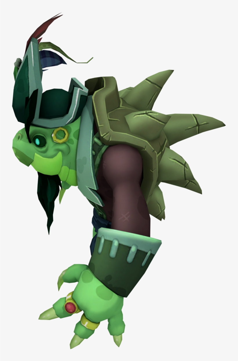 Shellbeard Model Angle 3 - Club Penguin Island Shellbeard, transparent png download