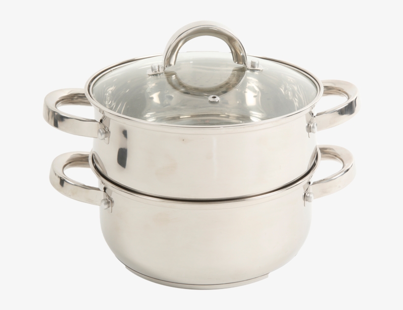 Oster Hali Stainless Steel Steamer Set With Lid 108132.03, transparent png download