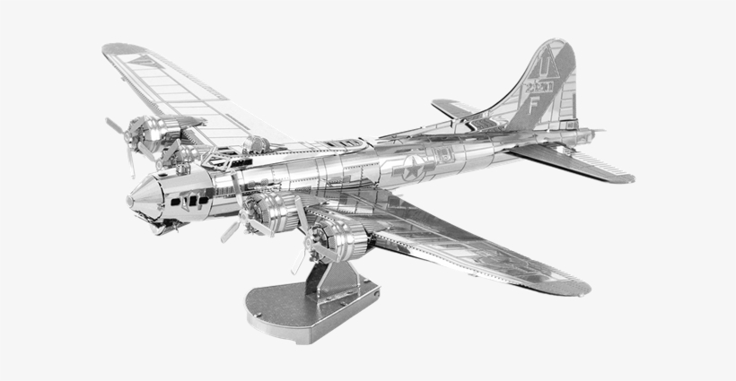 Picture Of B-17 Flying Fortress - Metal Earth B 17 Flying Fortress, transparent png download