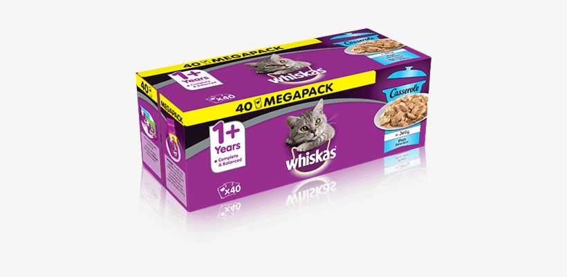 Whiskas 1 Cat Pouches Casserole Fish Selection In Jelly - Blue Buffalo Chicken & Brown Rice 6lb, transparent png download