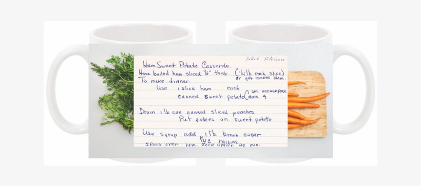 Ham Sweet Potato Casserole Recipe Mug - Casserole, transparent png download