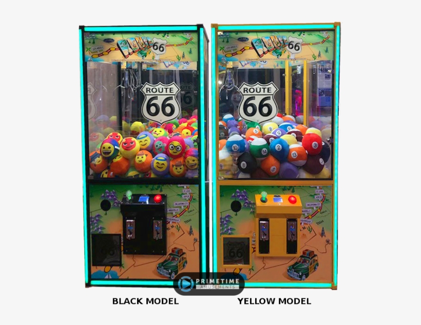 Route 66 Nostalgia Crane Machine By St - S & B Candy & Toy, transparent png download