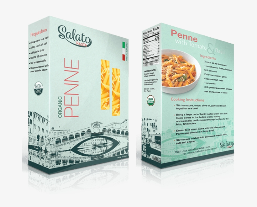 Pasta-packaging - Graphic Design, transparent png download