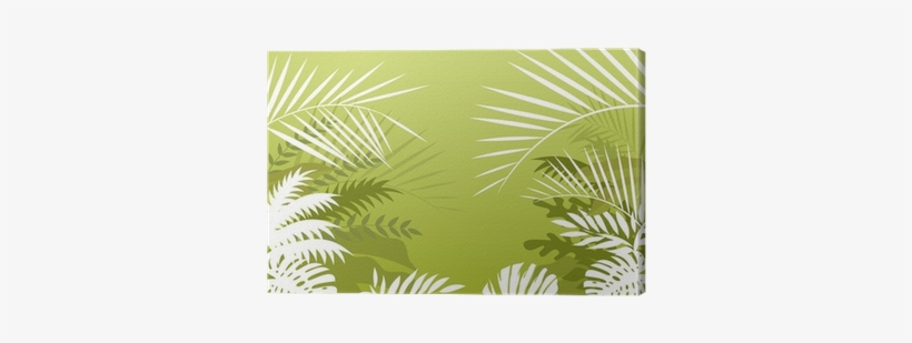 Cuadro En Lienzo Fondo De Palmeras Tropicales • Pixers® - Palm Tree, transparent png download