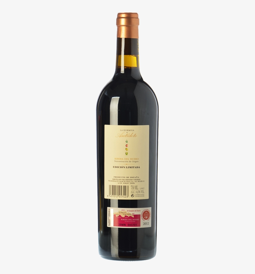 La Hormiga Del Antídoto - Glass Bottle, transparent png download