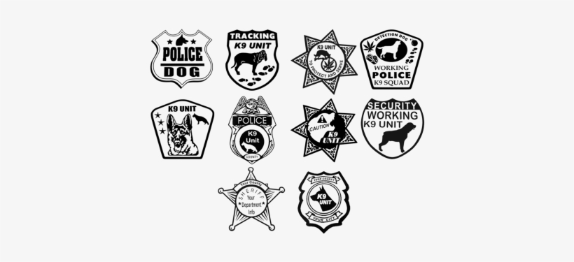 Law Enforcement Police K9 Decals - Police Dog, transparent png download