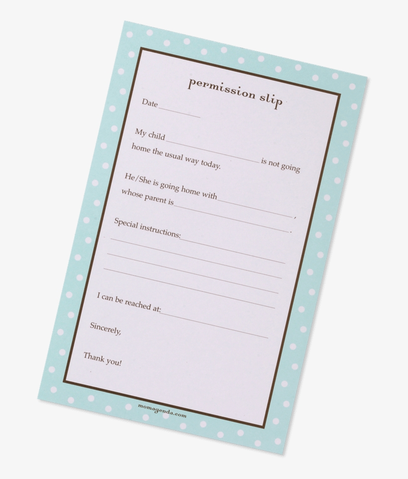 Permission Pad - Portable Network Graphics, transparent png download