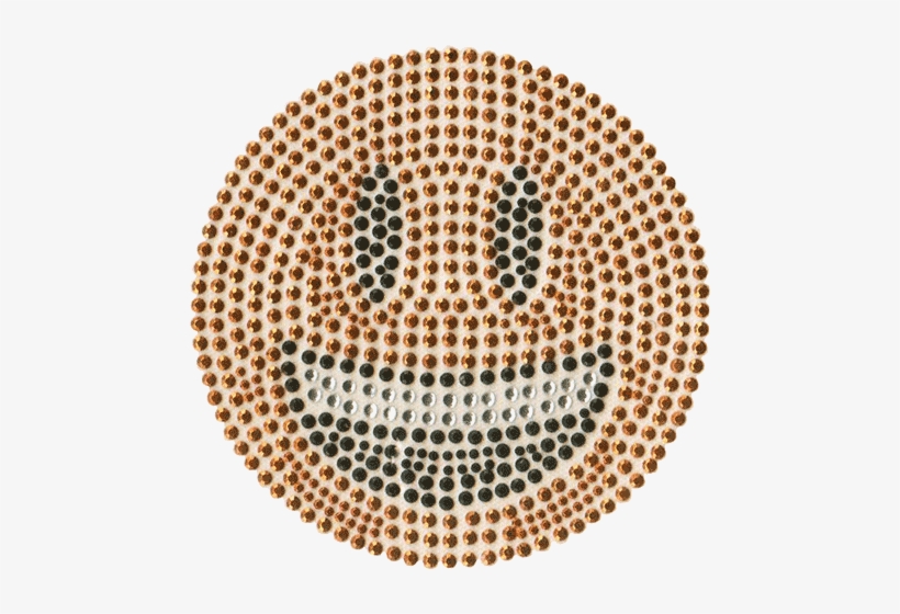 S102109 Emoji Happy Face, Open Mouth - Plate, transparent png download