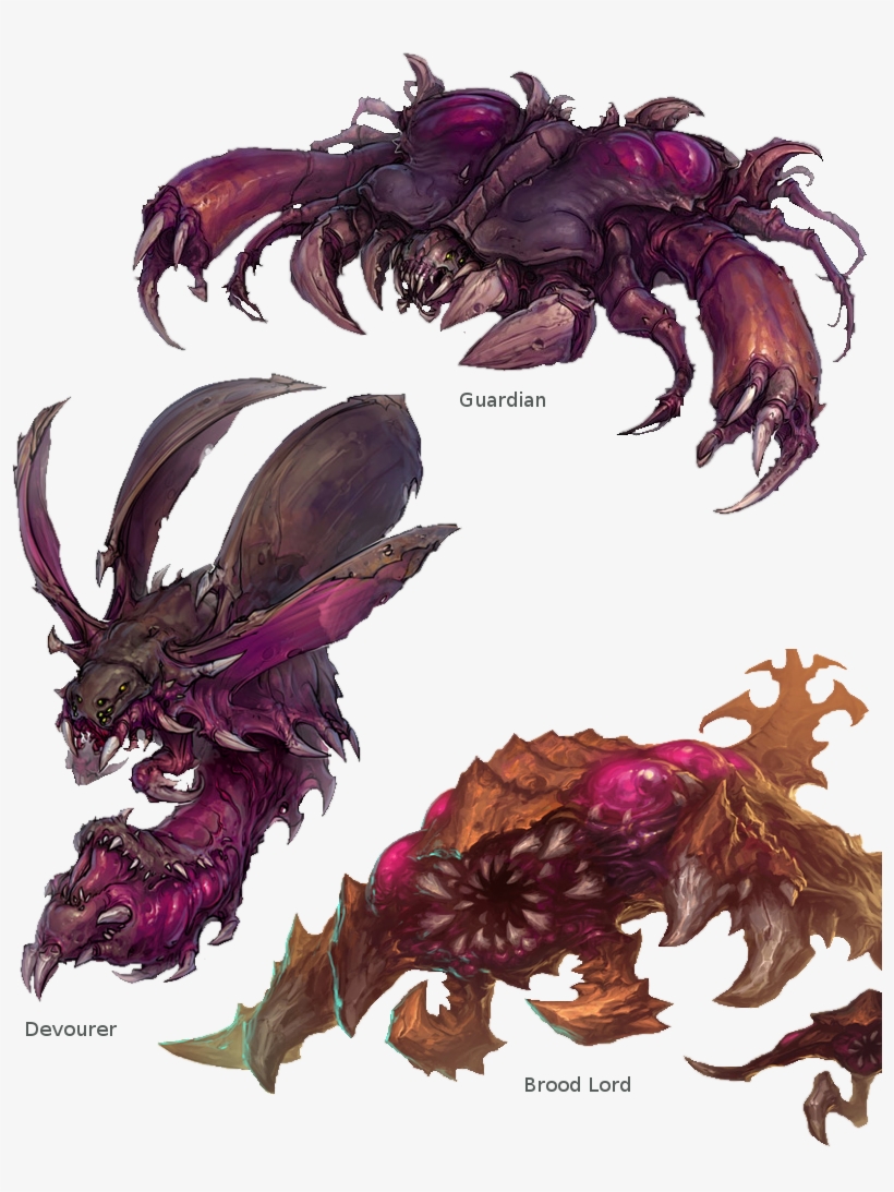 Ranged Weapon Attack - Zerg Broodling, transparent png download