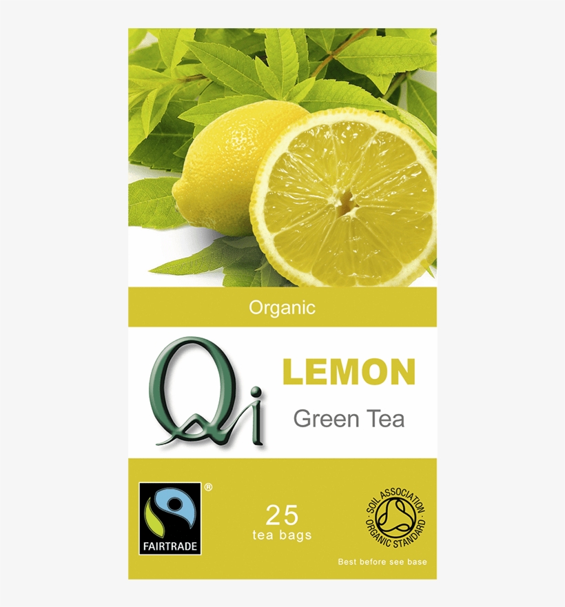 Té Verde Chino Con Limón - Qi Organic White Tea, transparent png download