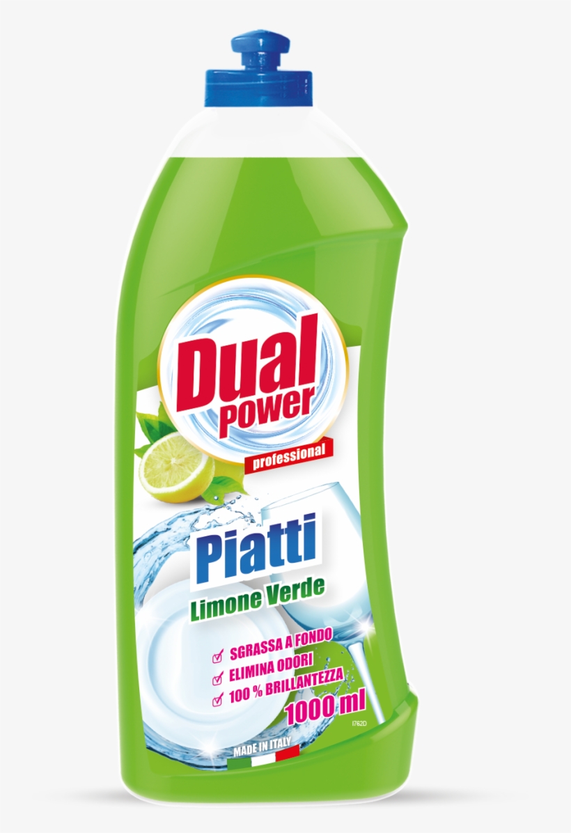 Jabon Para Fregar Piatty Limon Verde - Dual Power Piatti, transparent png download