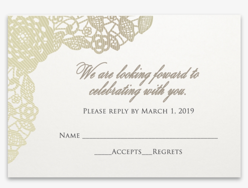 Response Card Haute Couture Suit - Game, transparent png download