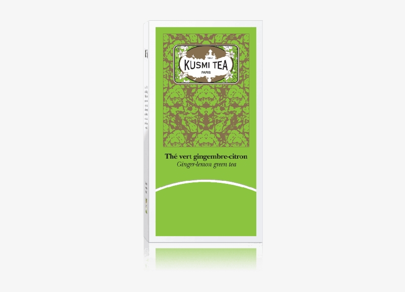 Té Verde Con Jengibre Y Limón 25 Muslins, Kusmi Tea - Jasmine Green Tea - Tea Kusmi Tea, transparent png download