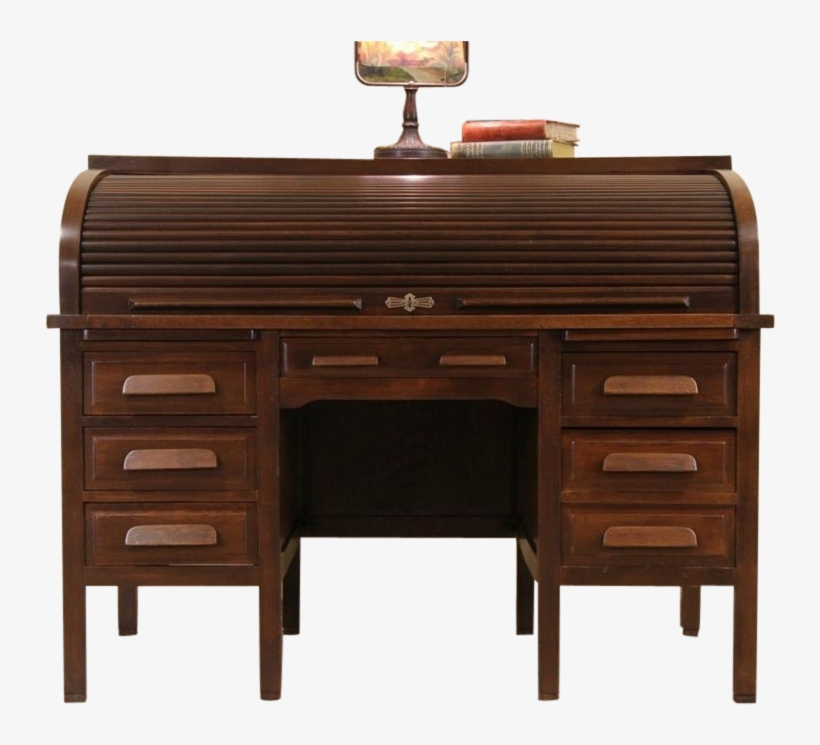 Roll Top Desk Transparent Background - Desk, transparent png download