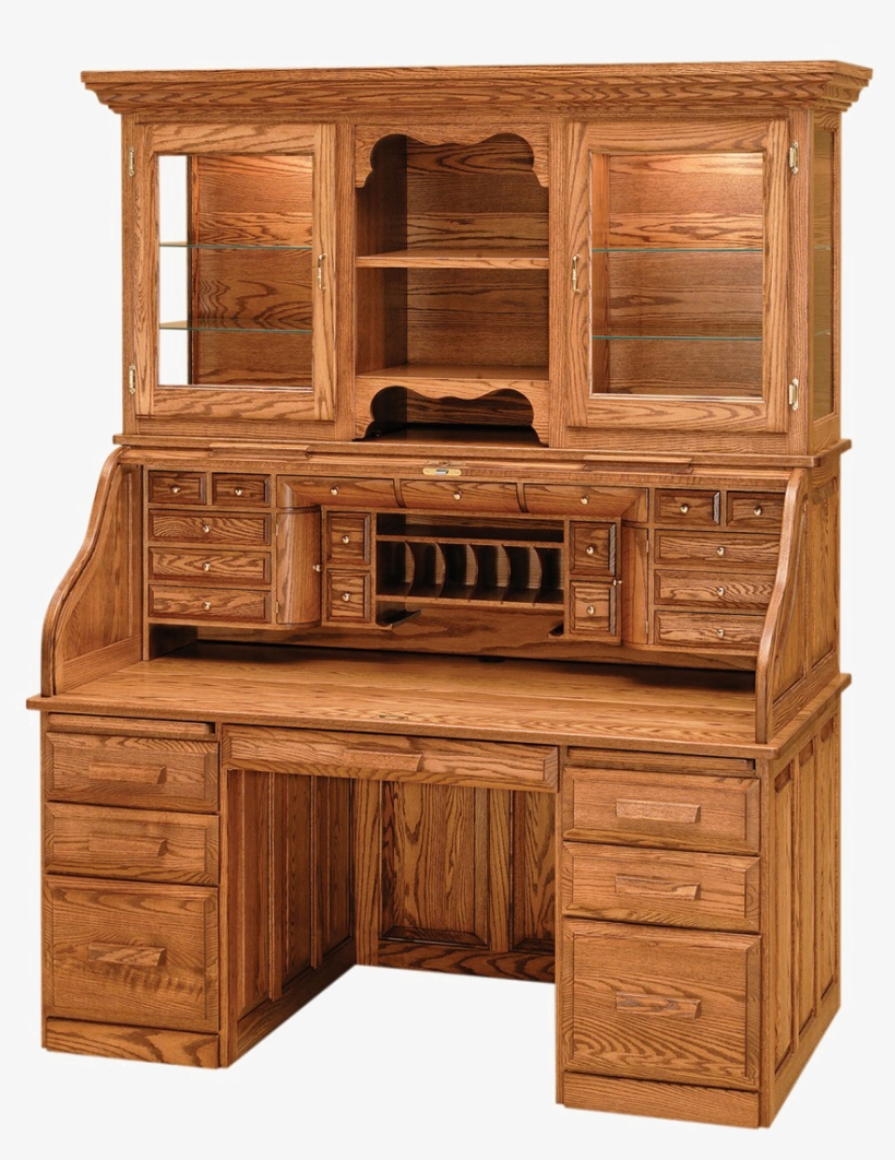 Roll Top Desk Png Free Download - Rolltop Desk, transparent png download