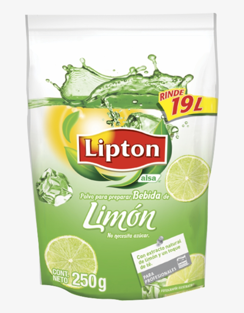 Polvo Para Preparar Bebida Sabor Limón - Lipton 100% Natural Loose Tea - 8 Oz Box, transparent png download