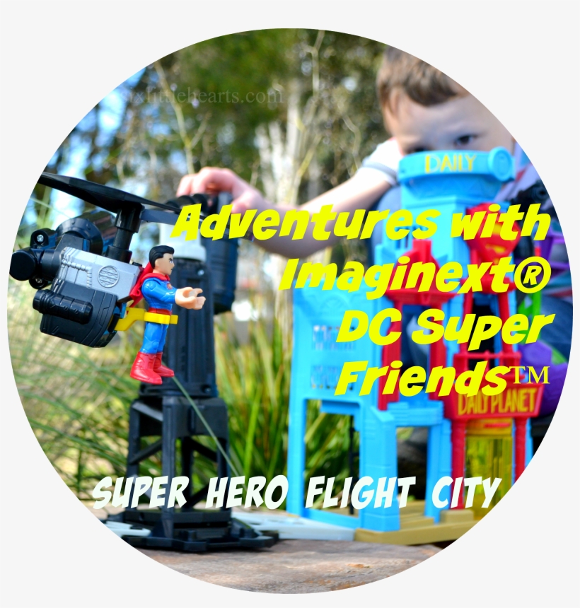 Imaginext® Dc Super Friends™ Super Hero Flight City - Imaginext, transparent png download