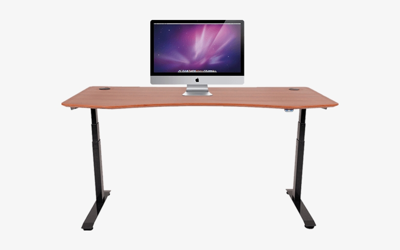 Review Adjustable Height Desks - Desk, transparent png download