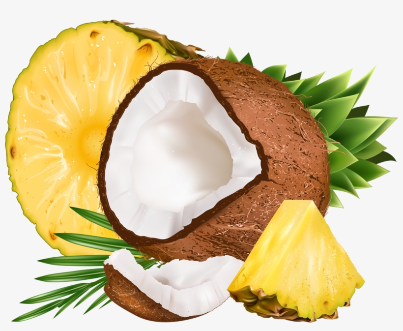 Comida, Frutas Bebidas Etc - Used Trimino Coconut Pineapple Protein Infused W-a-t-e-r, transparent png download