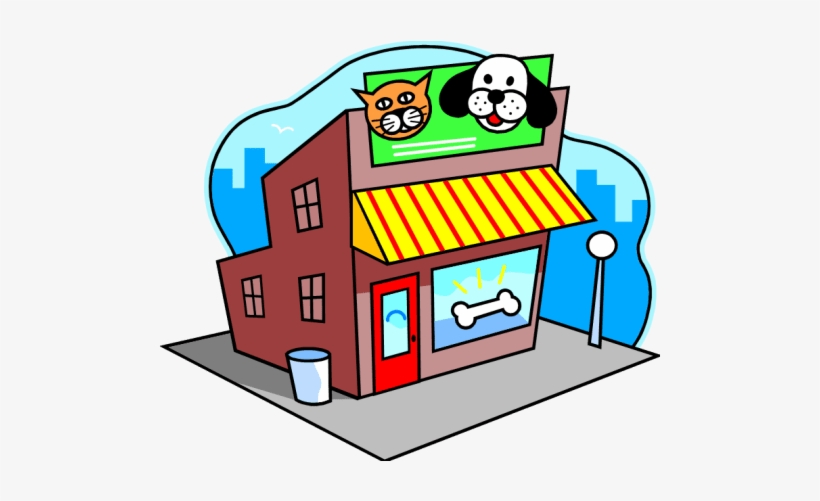 Dispomos Dos Mais Variados Itens Para O Seu Pet, Como - Pet Shop Cartoon Png, transparent png download