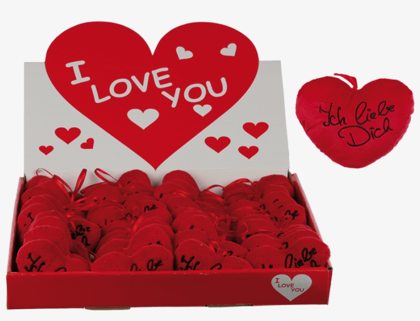 Bigbuy I Love You Plush Heart (10 Cm) 10 Gr, transparent png download