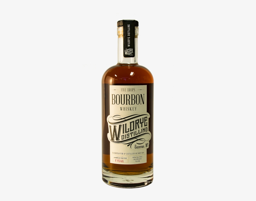 Five Drops Bourbon Whiskey - Bourbon Whiskey, transparent png download