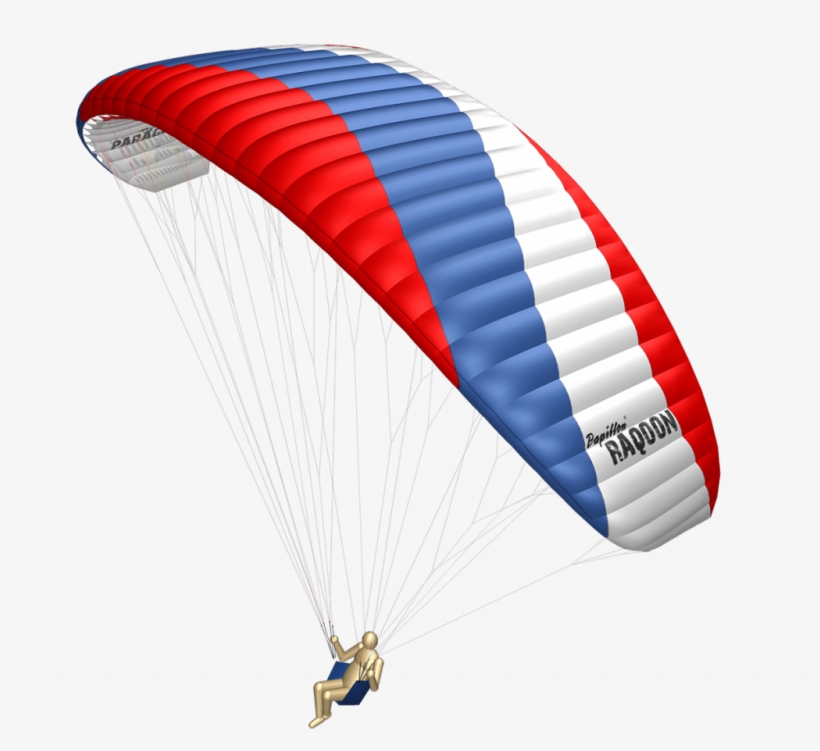 Paragliding Png - Paraglider Png, transparent png download