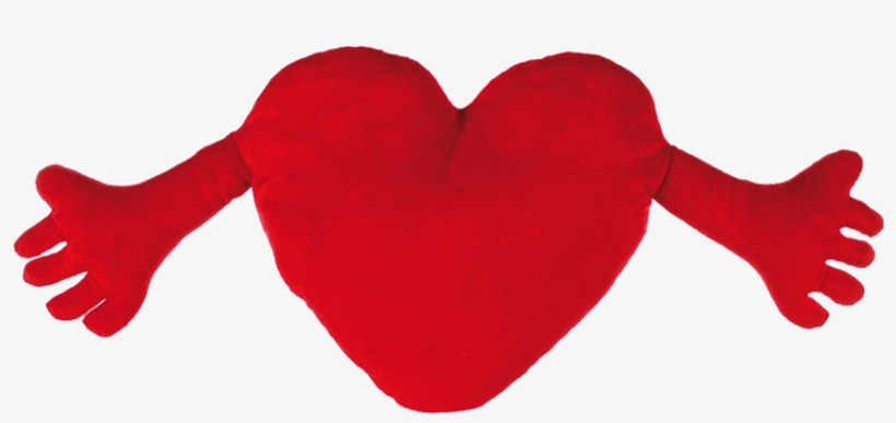 Heart With Arms Plush, transparent png download