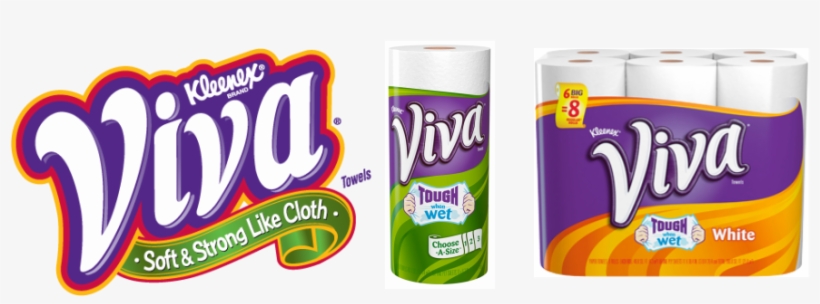 Viva Grocery Paper Towels, Choose-a-size, White, 1, transparent png download