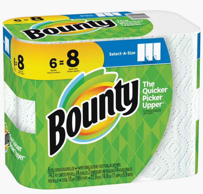 Bounty Select A Size Paper Towels - Bounty Paper Towels 12 15, transparent png download