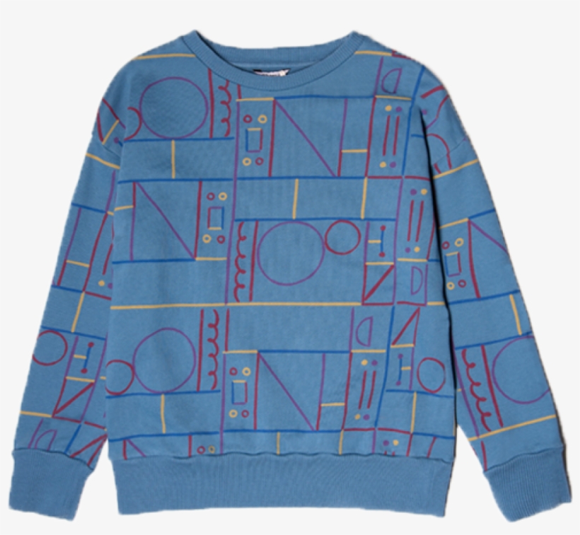 Barn Of Monkeys Printed Sweatshirt Circuit - Sweatshirt, transparent png download