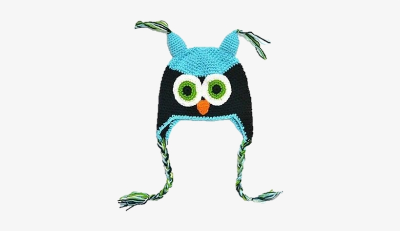 Fashion Cute Baby Owl Pattern Knitted Crochet Beanie, transparent png download