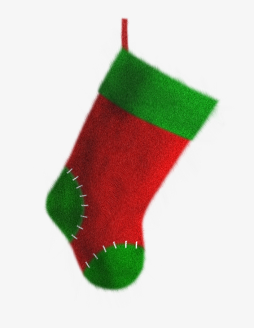 Christmas Socks Png For Kids - Old Christmas Sock Png, transparent png download
