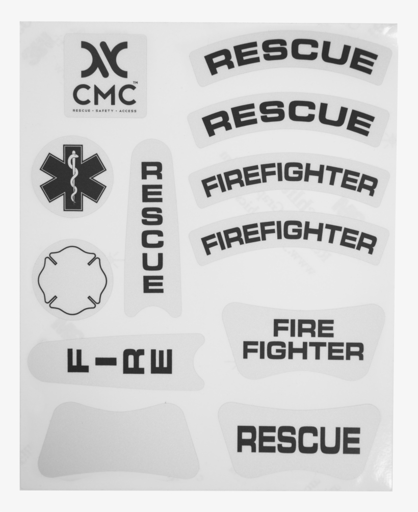 Kask Helmet Decal Set - Car Rescue Helmet, transparent png download