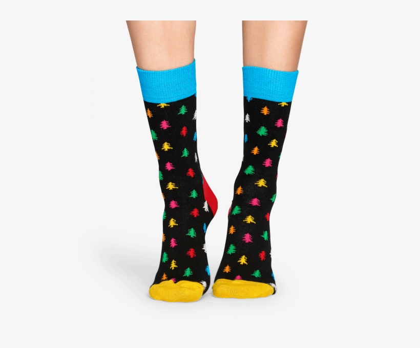 A Cute Pair Of Christmas Socks Will Put You In A Festive - Sock, transparent png download