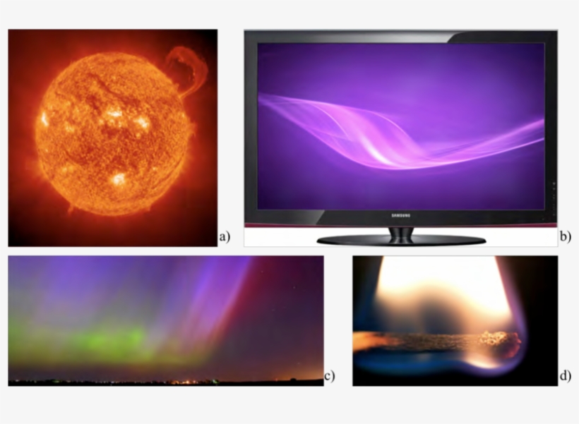 B) Plasma Flat-panel Display Television (photo Courtesy - Sun, Earth And Sky By Kenneth R. Lang, transparent png download