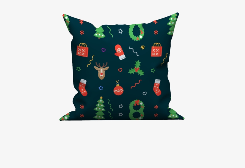 Custom Pillow Case 16"x16" - Christmas Day, transparent png download
