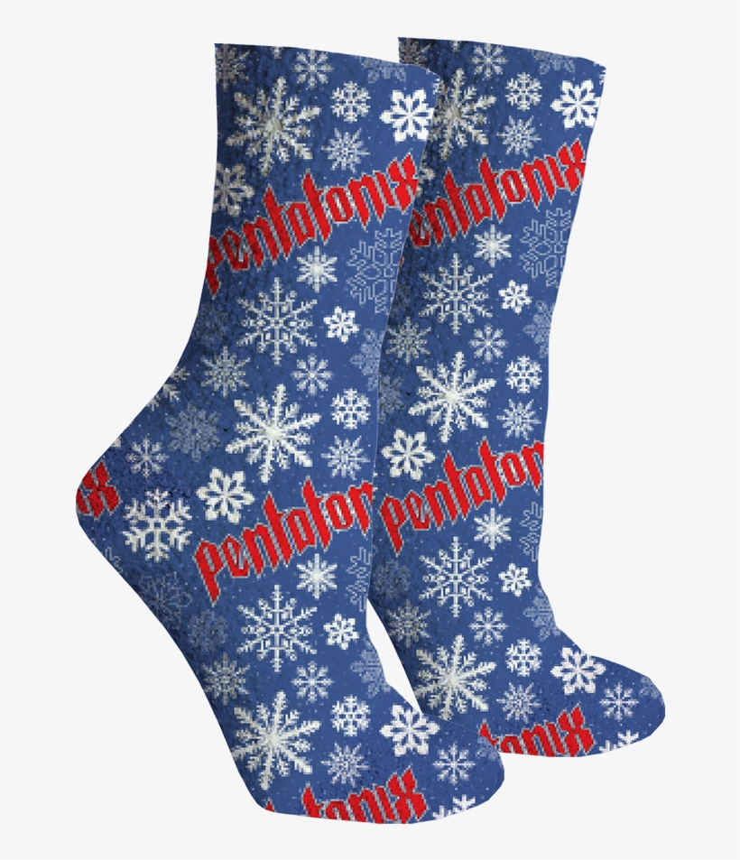 Snowflake Logo Socks - Sock, transparent png download