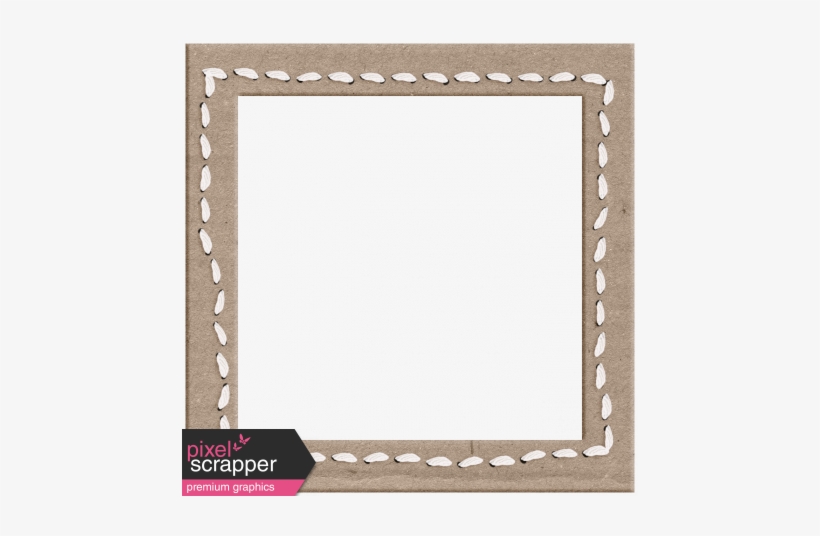 Frozen Frame Square - Digital Scrapbooking, transparent png download