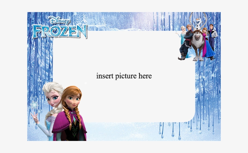Frozen Png Frame01 - Portable Network Graphics, transparent png download