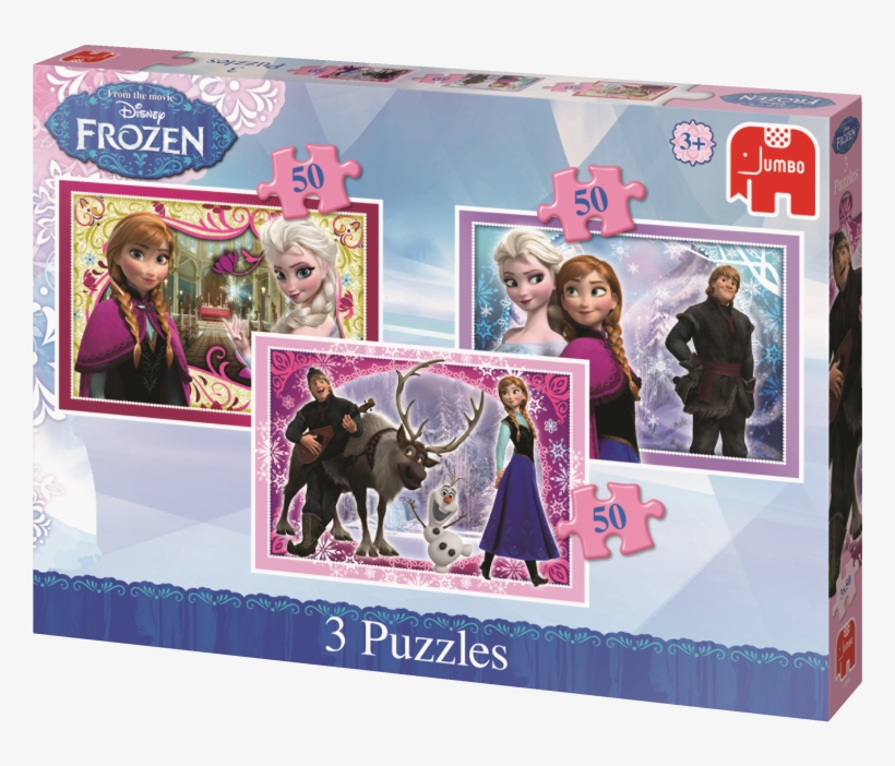 Download Disney Frozen 3in1 Puzzle - Disney Frozen Trio Jigsaw Puzzles ...