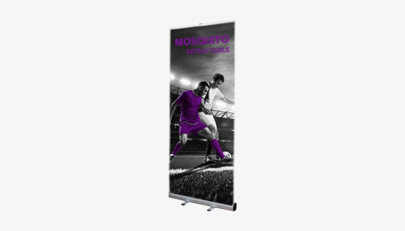 5" Mosquito 850 Retractable Banner Stand - Quickstand Retractable Banner Stand Kit, transparent png download