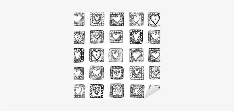 Collection Of Original Drawing Doodle Hearts - Icon Free Social Media, transparent png download