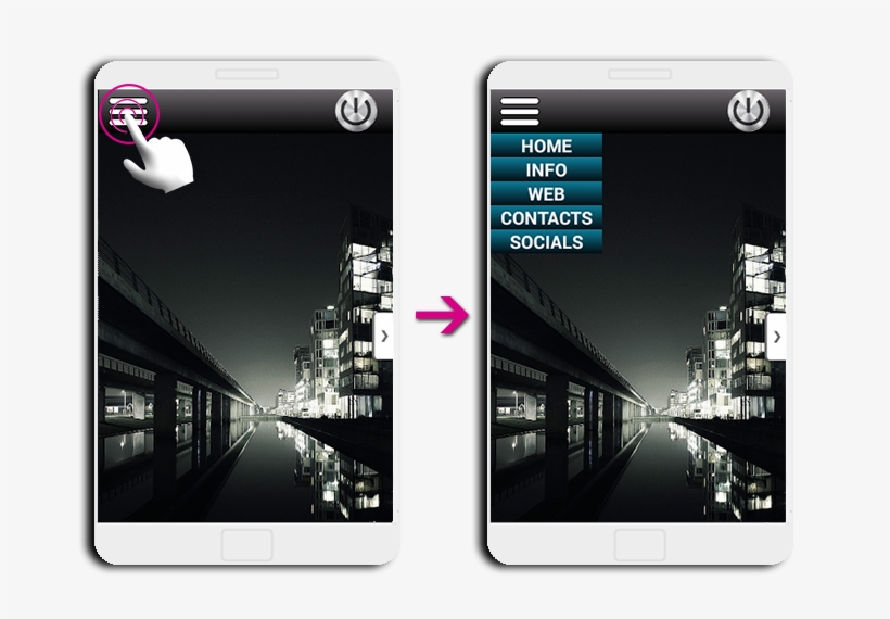 You Can Create The Same Drop Down Menu Into A Navigation - Coque Galaxy A5 2016 A510 - Ville Noire - Etui Pour, transparent png download