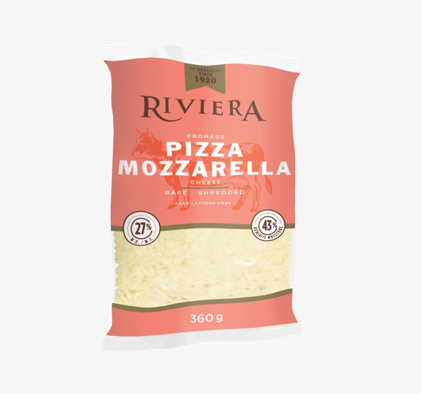 Shredded Pizza Mozzarella - Pizza, transparent png download