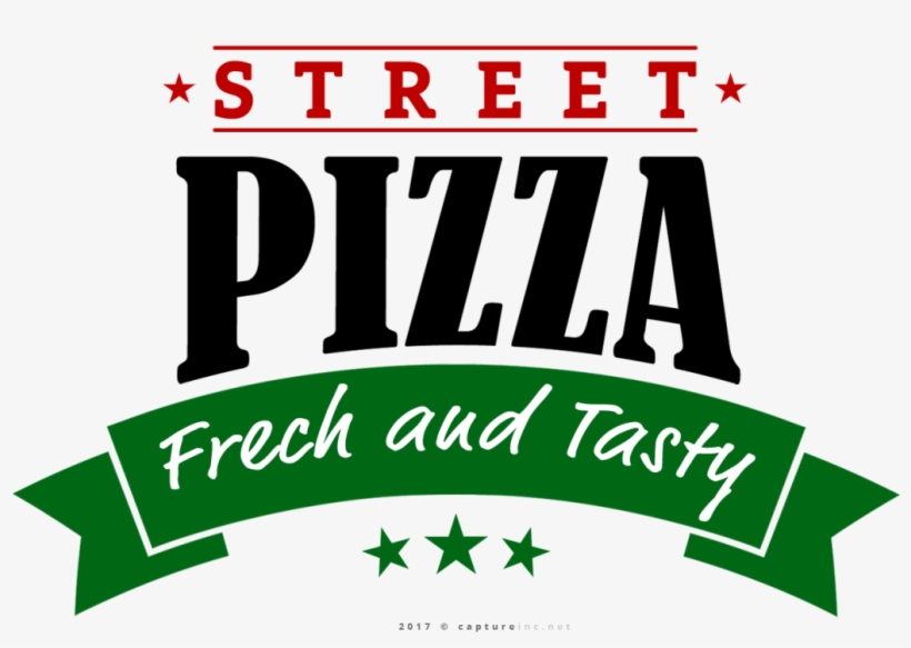 Street Pizza Logo - Pizza Clip Art, transparent png download